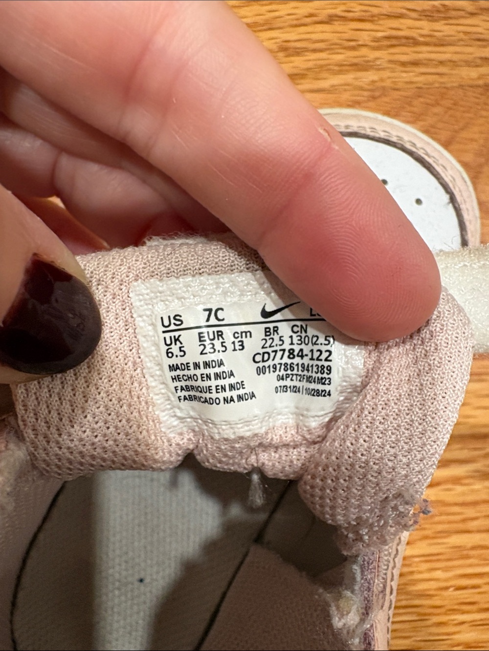 Nike Kids Sneakers - Light Pink